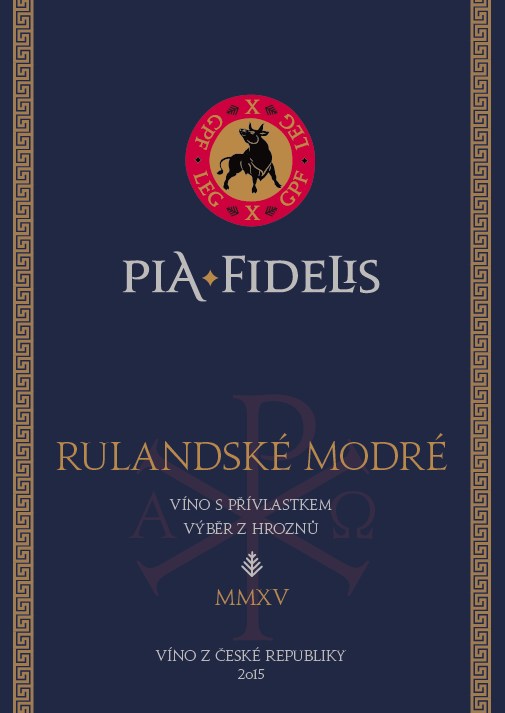 Rulandské modré Pia Fidelis